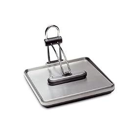  simplehuman quick grip napkin holder - brushed stainless steel: Kitchen & Housewares : simplehuman napkin holder housewares kitchen accessories