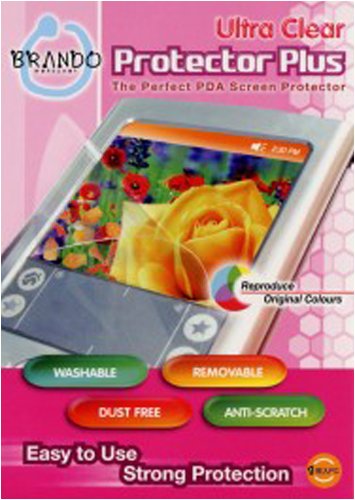 Kamerazubehoer: BRANDO Displayschutzfolie Protector Plus Ultra Clear f�r HTC P3300, P 3300, PDA, Kratzschutz, Schutzfolie, Displayschutz, Kratzerschutzfolie