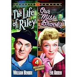 50s TV Comedy Double Feature: Life of Riley (1949-53) / Our Miss Brooks (1953)