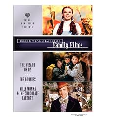 Essential Classics - Family Films (The Wizard of Oz / The Goonies / Willy Wonka and the Chocolate Factory)