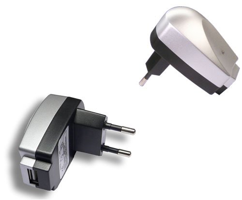 Audio und Video: USB Netzadapter, zum Aufladen von USB Ger�ten an der Steckdose, USB Netzteil