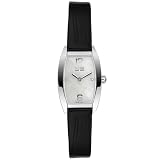 Hugo Boss Women's Black Leather White MOP Dial Watch 36681114/2B26A