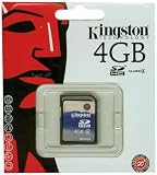 Kingston 4GB SDHC Class 4 Flash Card (SD4/4GB)