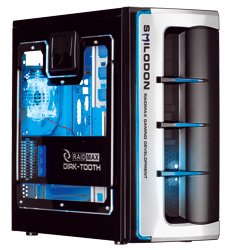 Speicherkarten: Raidmax Smilodon 612WB Modding / Gaming PC Geh�use ATX Midi Tower High-End mit blauer LED Beleuchtung