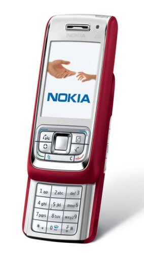Notebooks: Nokia E65 red silver UMTS Handy