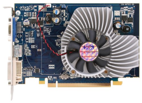 Speicherkarten: RADEON X1550 512MB SAPPHIRE DDR2 VGA TVout DVI 128bit aktiv LiteRetail