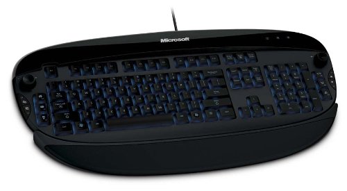 MP3 Player: Microsoft Reclusa Gaming Keyboard