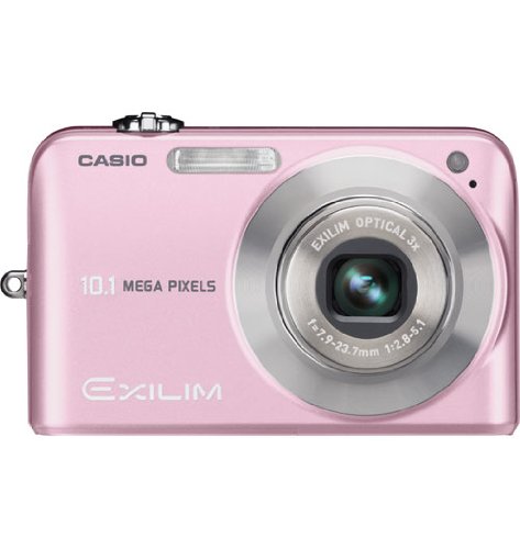 Camcorder: Casio EXILIM EX-Z1050 Digitalkamera (10 Megapixel) in pink