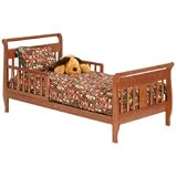 Storkcraft Baby Soom Soom Toddler Bed Finish: Cognac