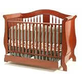 Storkcraft Baby Aspen Stages Crib with Drawer Finish: Cognac