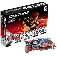 Navigationssysteme: InFO-Tek GECUBE RADEON X1550 Pro Grafikkarte AGP 512 MB Radeon X1550Pro DDR2 TV-Out DVI 128 bit