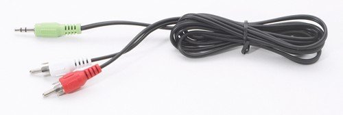 Elektronik und Foto: Audio Adapterkabel 2x Cinch zu Klinke 3,5 mm