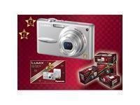 Projektoren: Panasonic DMC-FX30EG-S Digitalkamera (7 Megapixel) in silber