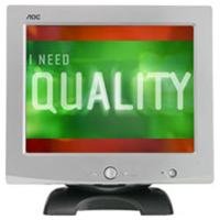Elektronik und Foto: AOC HT751 Monitor 17' 1600 x 1200 75 Hz digtal OSD TCO 03 Silber & Schwarz