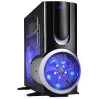 Elektronik und Foto: Apluscase CS-Twin Engine SM Schwarz PC Geh�use MidiTower 5 x 5.25 Schwarz