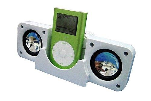 TV Geraete: Tragbare Stereo Speaker / Lautsprecher f. MP3, iPod