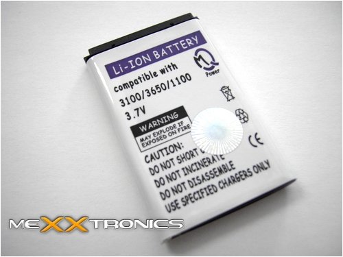 Elektronik und Foto: Akku f�r Nokia 3100 Li-Ion, Lithium-Ionen, passgenau, Ersatz-Akku, Accu, Ersatzakku, Handy