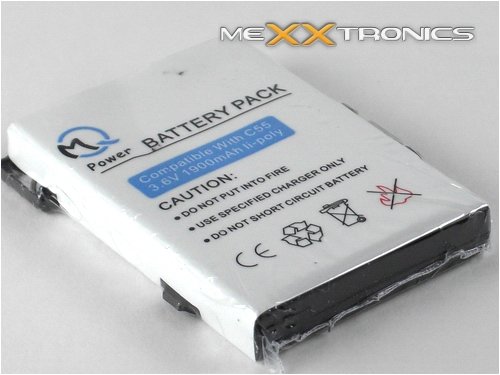 Elektronik und Foto: Akku f�r Siemens A52 passgenau, Li-Po, Lithium-Polymer, 1900 mAh Ersatz-Akku, Accu, Ersatzakku, Handy