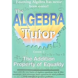 Algebra Tutor-Addition Vol 1