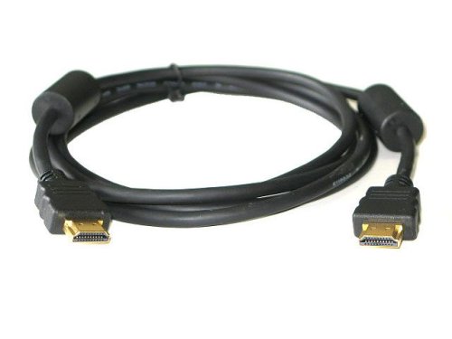 Heimkinosysteme: HDMI Kabel mit vergoldeten Anschl��en (ca. 3 m) z.B. Verbindungskabel f�r den Anschlu� der Playstation 3 ( PS3 ) an einen Plasma / TFT - Fernseher