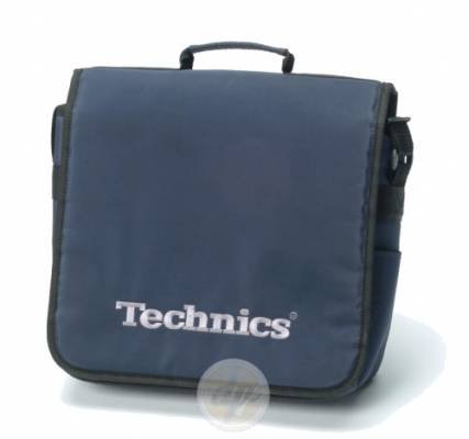 TV Ger&auml;te: Technics LP Courier Bag 25 balu/blau