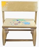 Jungle Wooden Flip Stool-Natural