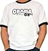 Obama For President 08 Adult Ringer T-Shirt