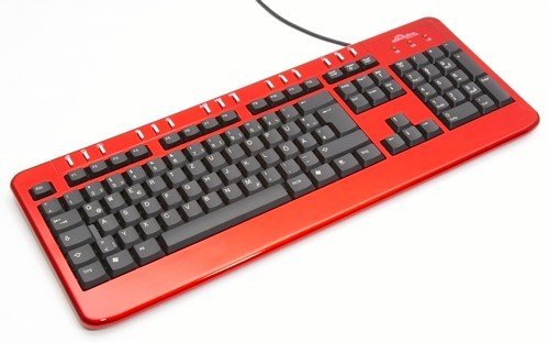 Festplatten: Sunnyline Style Keyboard rot