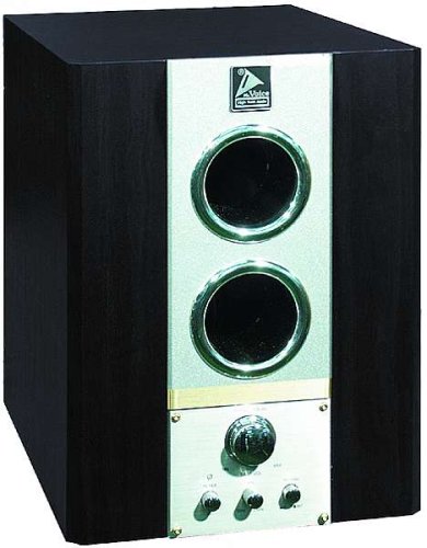 MP3 Player: McVoice SW-60B Subwoofer aktiv 60W RMS, 32x22x30cm, schwarz