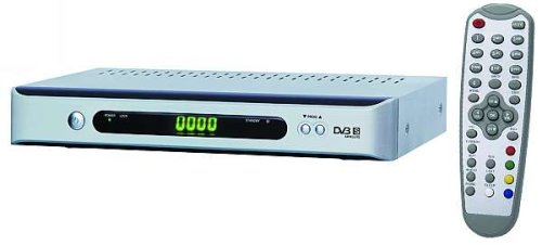 MP3 Player: McVoice DSR 102 Si DVB-S Satelitten Receiver mit EPG - 2x Scart - silber / schwarz