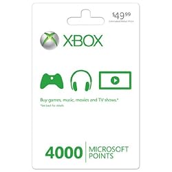 Xbox 360 Live 4000 Points