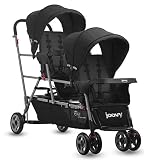 Joovy Big Caboose Stad-On Tandem Triple Stroller, Black