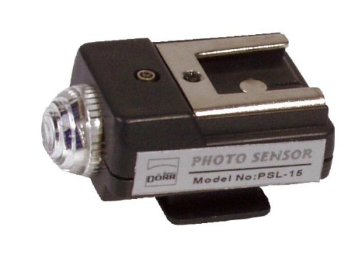 Projektoren: Photosensor mit Aufsteckschuh zur kabellosen Ausl�sung eines zweiten Blitzger�tes im Raum