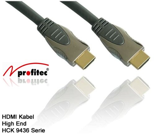 Heimkinosysteme: High-End HDMI Audio Video Verbindungskabel 5 Meter HDMI-Stecker (19pin) auf HDMI-Stecker (19pin) Home Cinema Qualit�t * High End HDMI audio video cable connection of 5 meters of HDMI plug (19pin) on HDMI plug (19pin) Home Cinema Quality