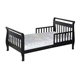 Da Vinci Sleigh Toddler Bed Finish: Ebony