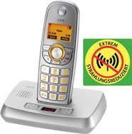 Elektronik Und Foto: AEG Fame 405, schnurloses DECT-Telefon extrem strahlungsreduziert