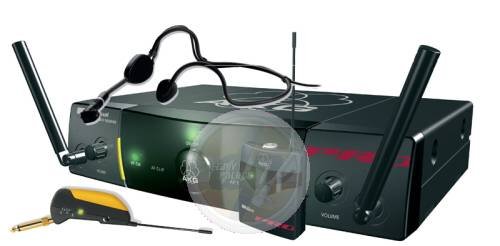 Elektronik und Foto: AKG WMS 40 Pro Guitar Vocal Set Dual