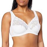 DORINA Baumwoll Galon Spitze BH, Farbe: weiss