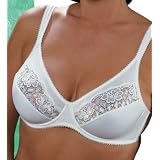 DORINA BH mit Volantspitze, Farbe: weiss
