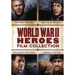 World War II Heroes Film Collection (Run Silent, Run Deep / The Great Escape / A Bridge Too Far / The Battle of Britain)