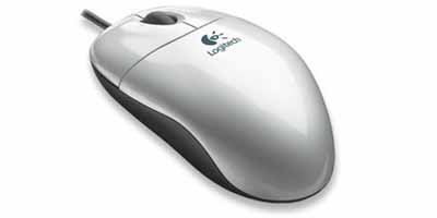 Lautsprecher: LOGITECH Pilot Optical Mouse (silv