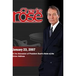Charlie Rose with Jon Meacham, Ken Duberstein, Patricia J. Williams, Martha Raddatz, Mark Halperin, Thomas DeFrank, and Charlie Cook (January 23, 2007)