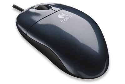 Lautsprecher: LOGITECH Pilot Optical Mouse (blac