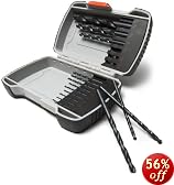 Denali 15-Piece Black Oxide Drill Bit Set