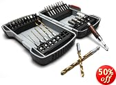 Denali 31-Piece Titanium Drilling and Screwdriving Bit Set