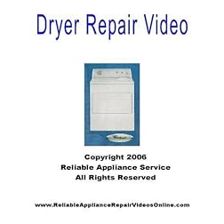 Dryer Repair Video for Whirlpool, Kenmore, Sears, Roper, Kitchen Aid Brands