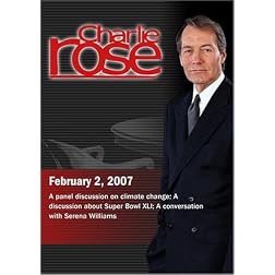 Charlie Rose with Michael Oppenheimer; William Rhoden; Serena Williams (February 2, 2007)