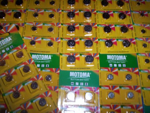 MP3 Player: MOTOMA AG2 / LR59 / 396 / SR726 Knopfzellen 2er Packung