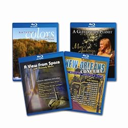 Blu-ray Starter Set (A Guitarscape Planet / Nature's Colors / New Orleans Concert / A View From Space) [Blu-ray]