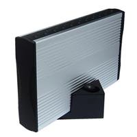 Elektronik und Foto: aixcase AIX-IUB3A Aluminium silber Geh�use 3� 1 Laufwerk USB2.0 Silber